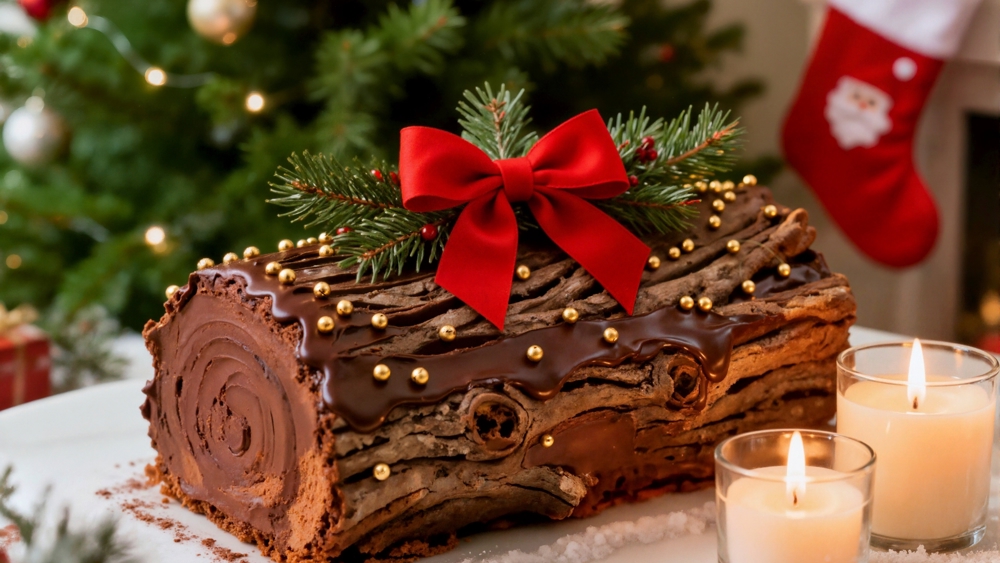 Traditional Yule Log