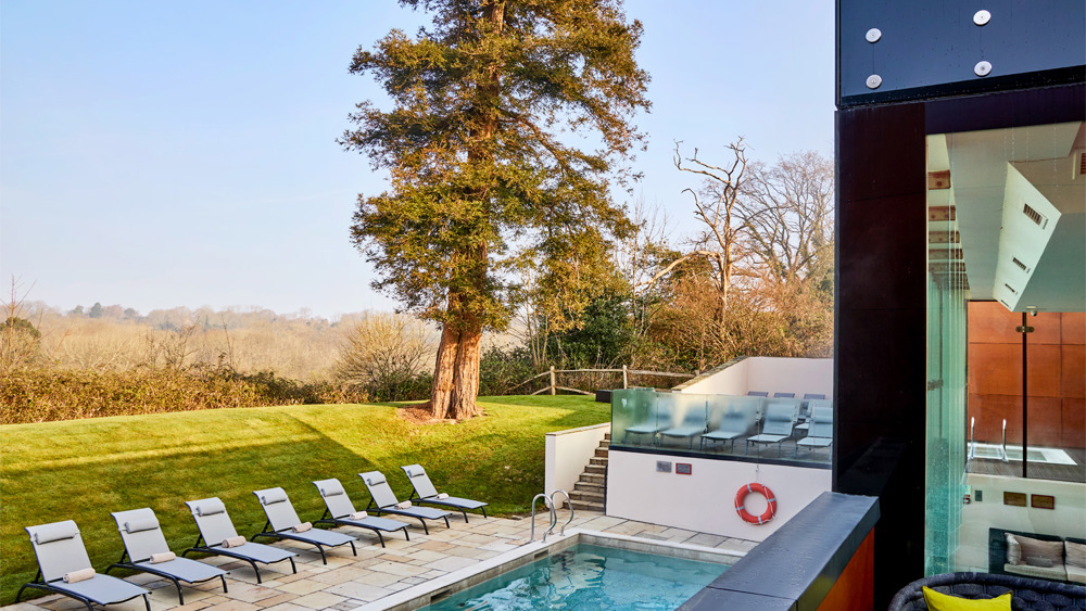A two night midweek stay for three in a Spa Suite at Ockenden Manor