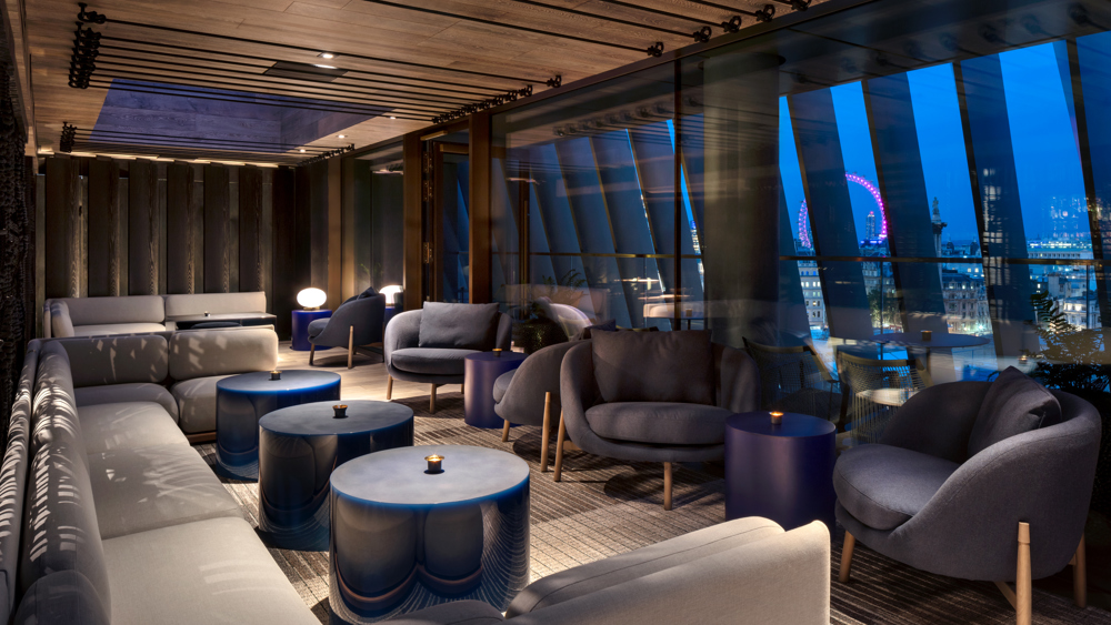 Four Cocktails on the Rooftop