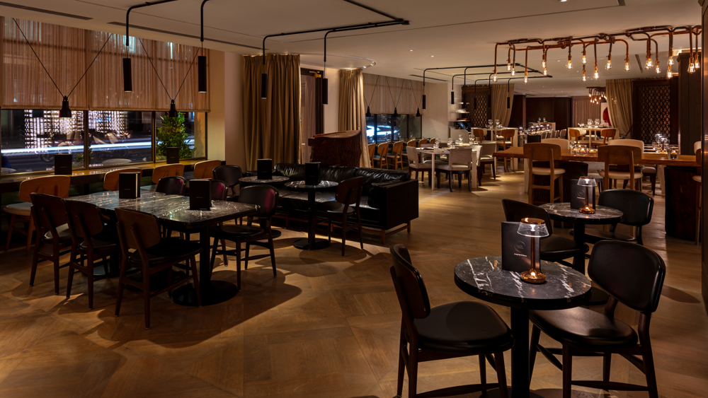 Lunch or Dinner at May Fair Kitchen for One - 2 Dishes & Glass of Bubbles