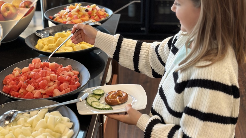Frühstücksbuffet für 1 Erwachsener
