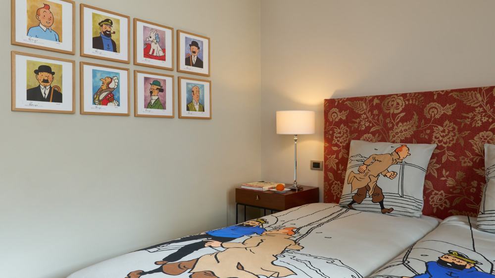 Séjour d'une nuit - Tintin Suite