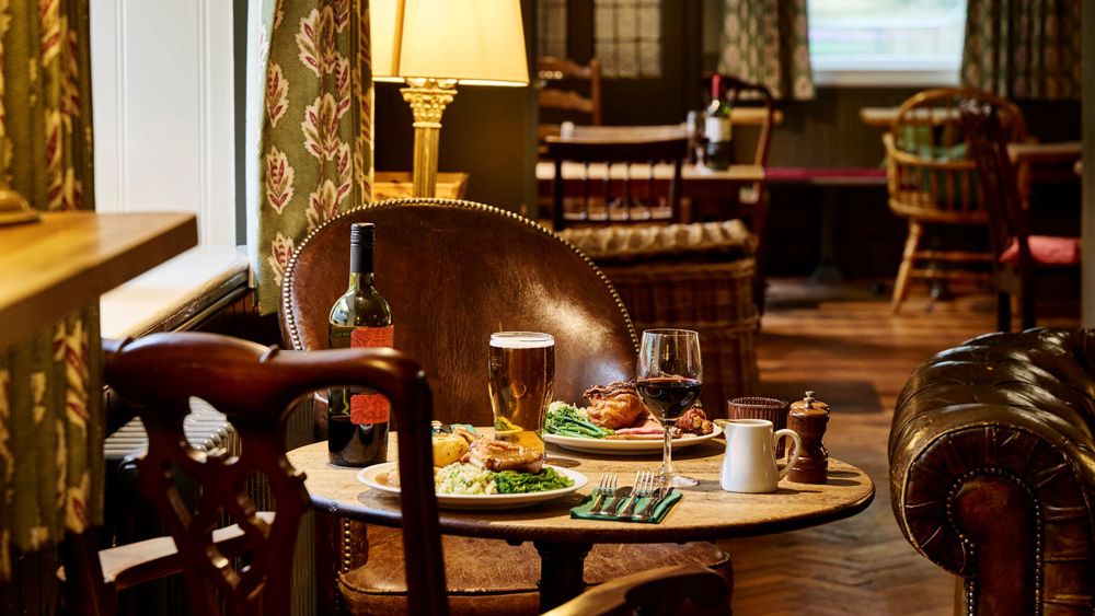 Dinner for two at The Black Horse, Climping
