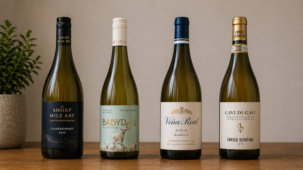 Bottle of Short Mile Bay Chardonnay
