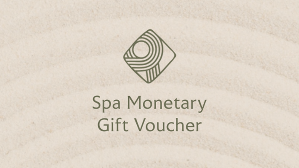 Spa Monetary Gift Voucher