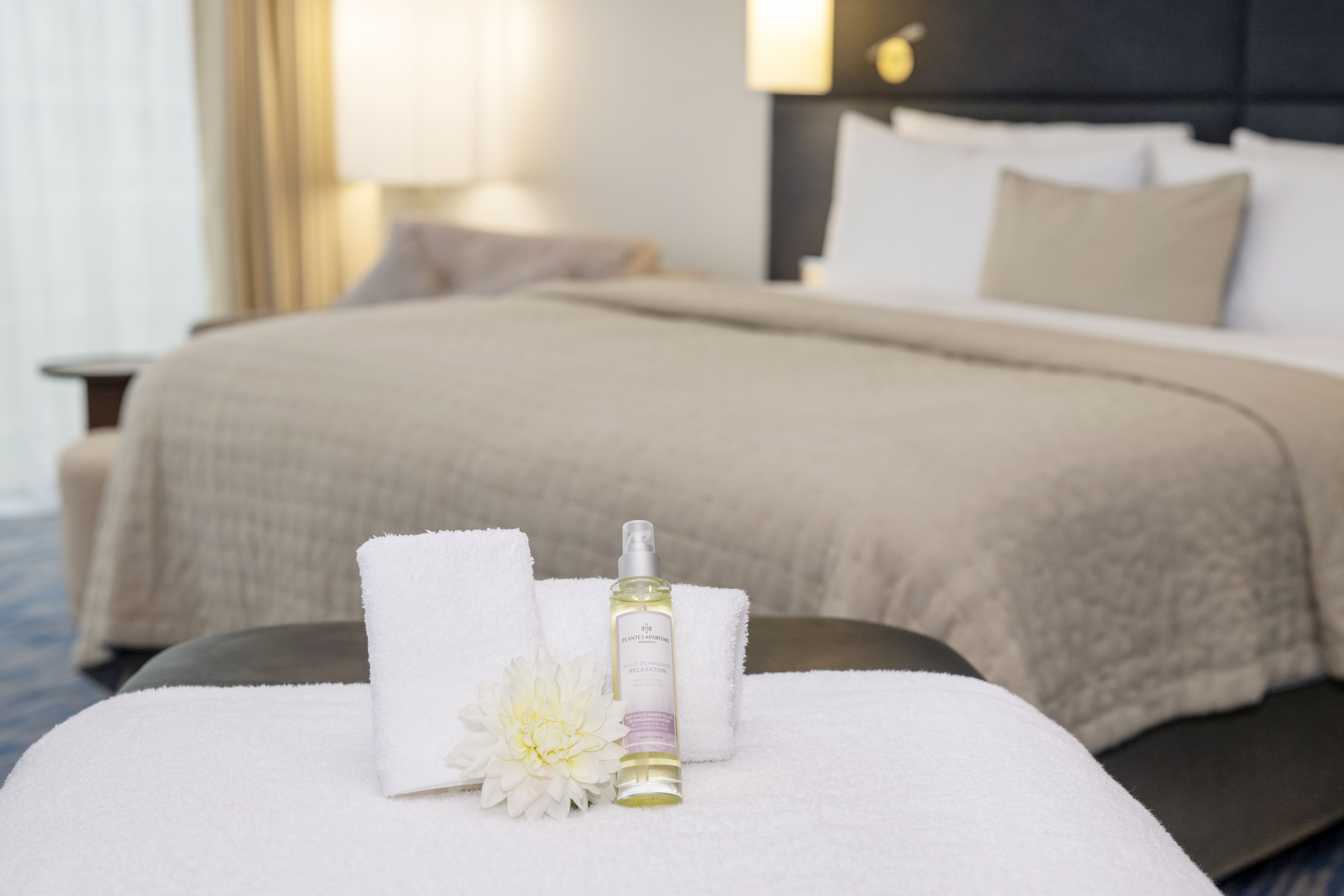In room massage