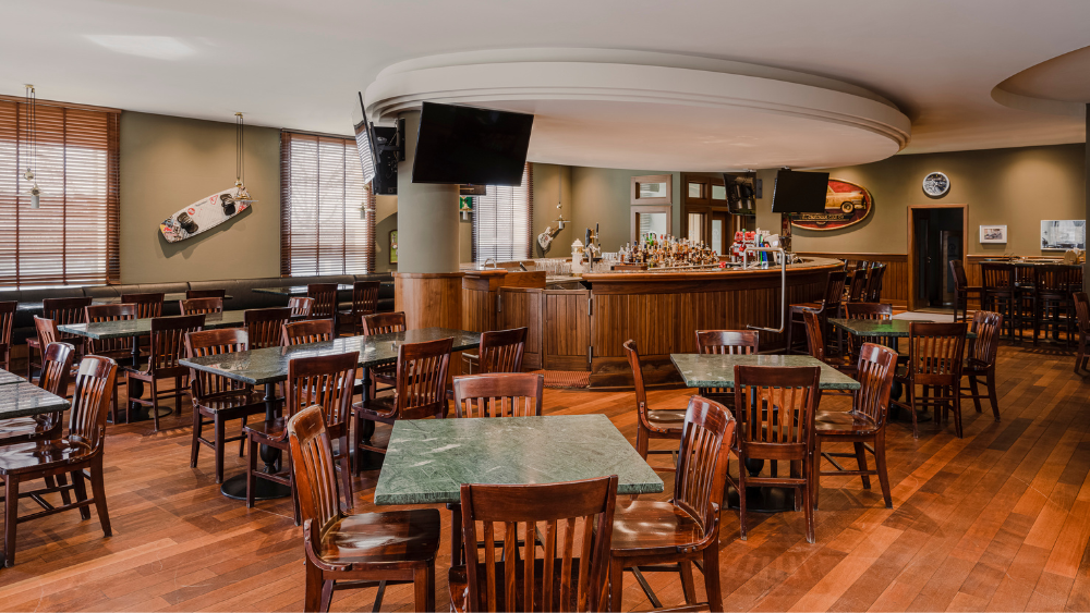 Burger & Beer at Sports Bar for Two