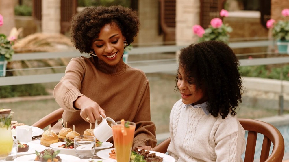 Lavish Garden Breakfast
