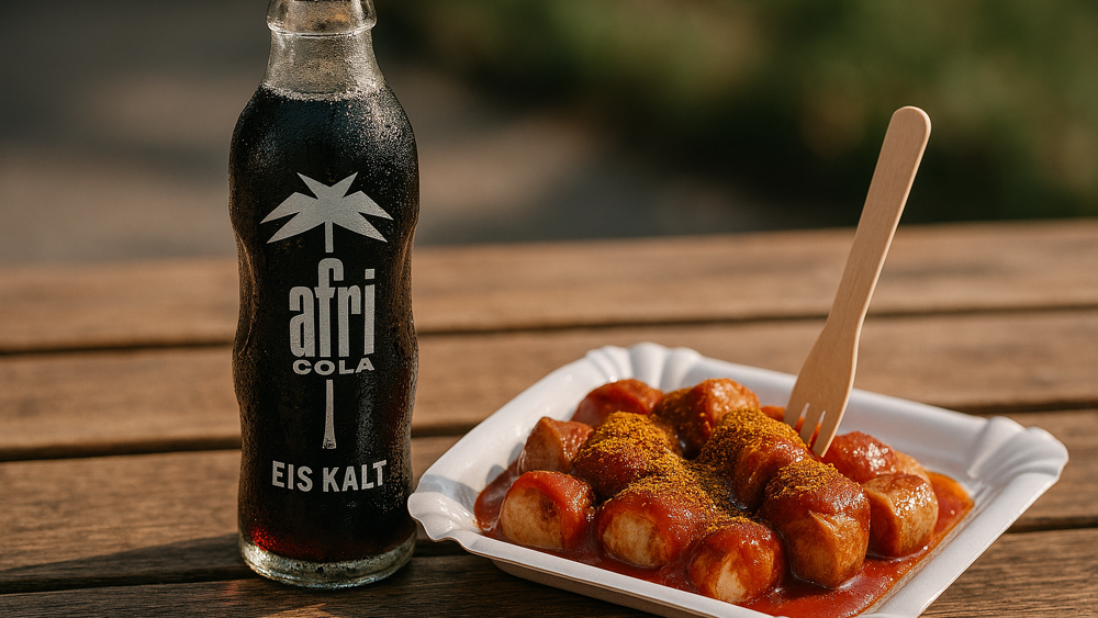 Spice & Fizz Combo: Afri Cola Currywurst + chilled Afri-Cola