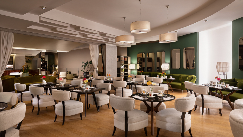 Full buffet breakfast at the hotel for two