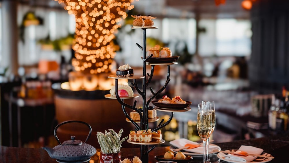 SUSHISAMBA Edinburgh - Champagne Afternoon Tea for Two