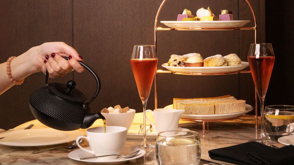 Rose Champagne Afternoon Tea for Six