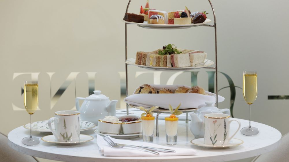 Champagne Afternoon Tea for One