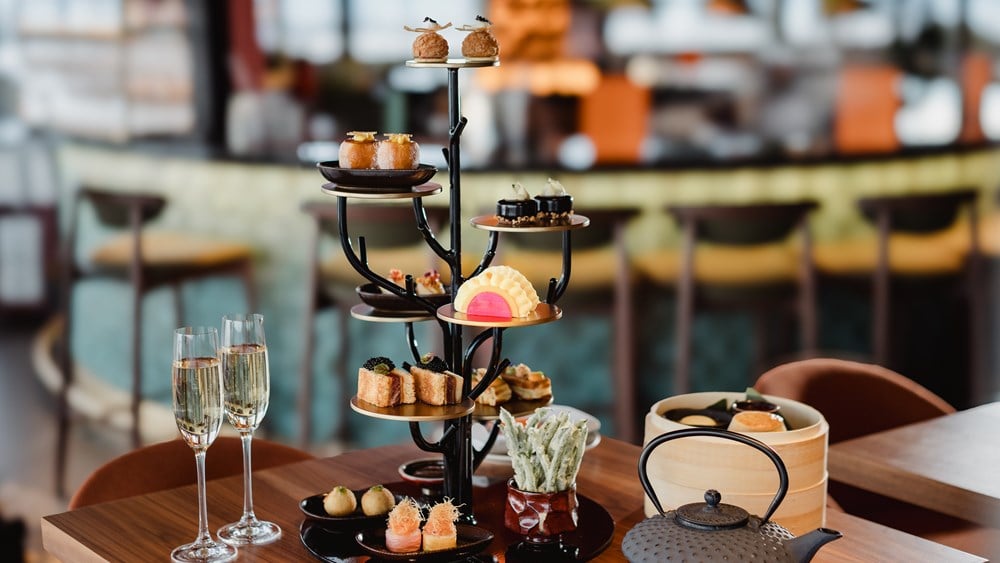 SUSHISAMBA Edinburgh - Champagne Afternoon Tea for Two