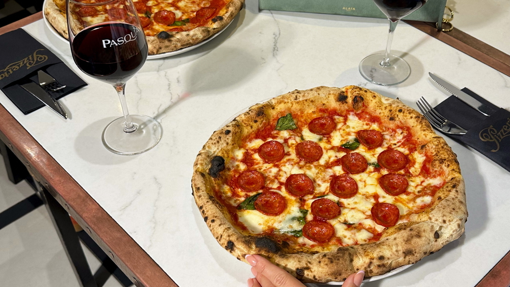 Pizza and Wine for Two at Pizzeria and Pasqua